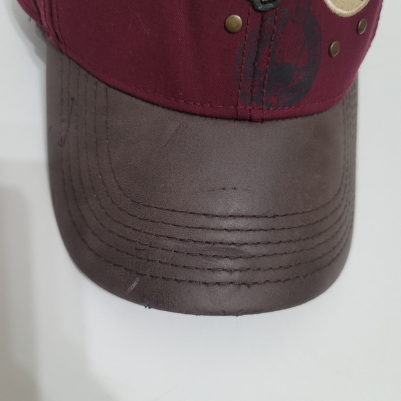 Harry Potter Platform 9 3/4 Maroon Hat Wizarding World Universal Studios OSFM - Picture 3 of 11